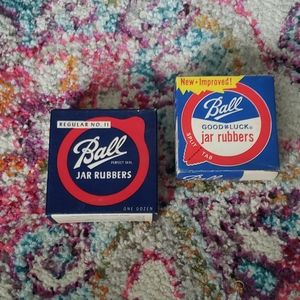 -Vintage Ball jar rubbers